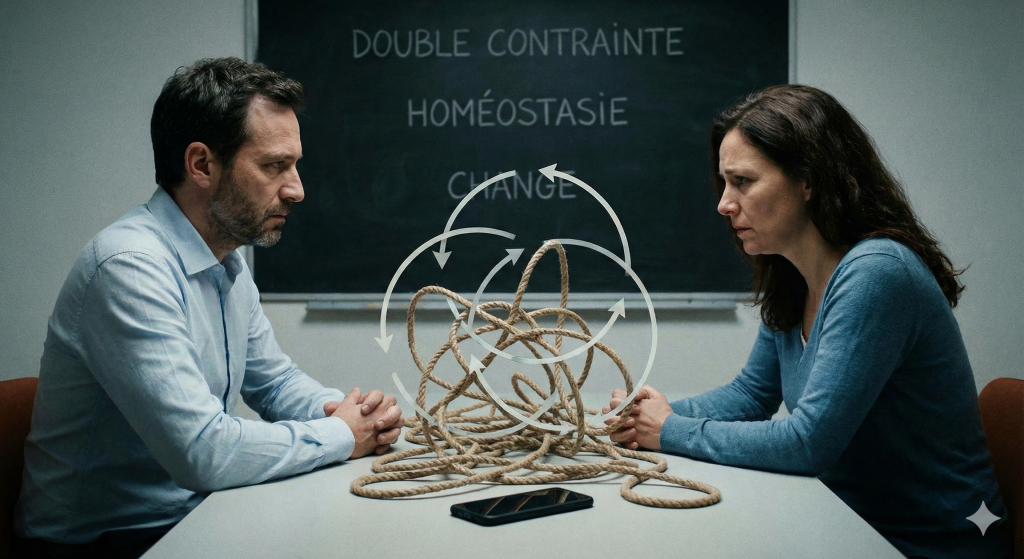 Couple en crise après une infidélité - thérapie systémique Palo Alto