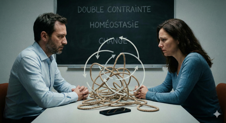 Couple en crise après une infidélité - thérapie systémique Palo Alto